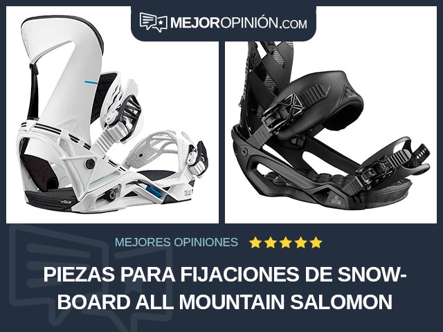 Piezas para fijaciones de snowboard All mountain Salomon