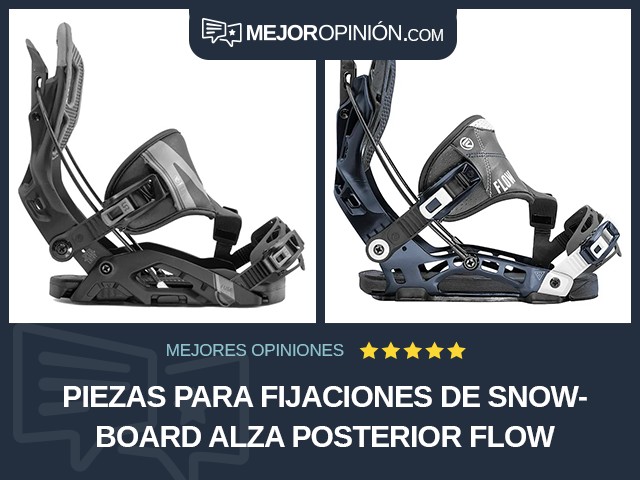 Piezas para fijaciones de snowboard Alza posterior Flow