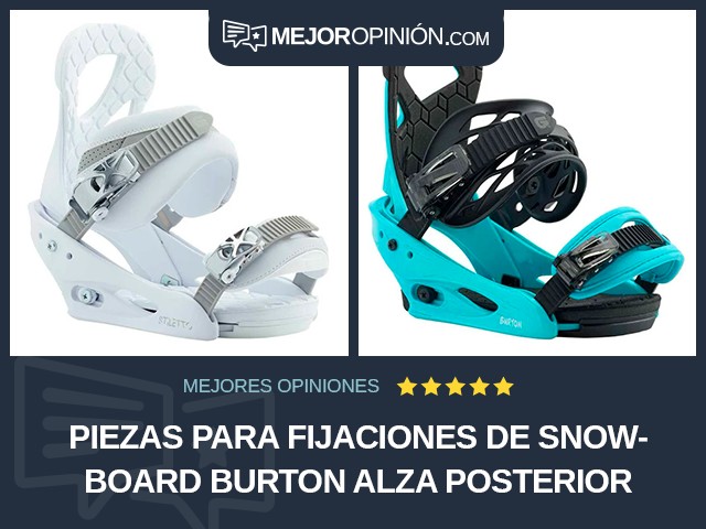 Piezas para fijaciones de snowboard Burton Alza posterior