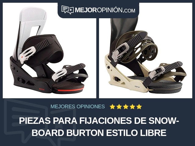 Piezas para fijaciones de snowboard Burton Estilo libre