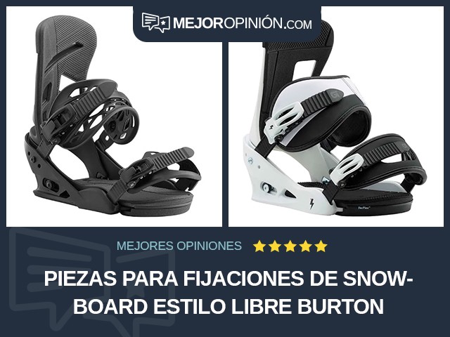 Piezas para fijaciones de snowboard Estilo libre Burton