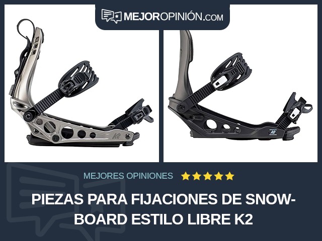 Piezas para fijaciones de snowboard Estilo libre K2