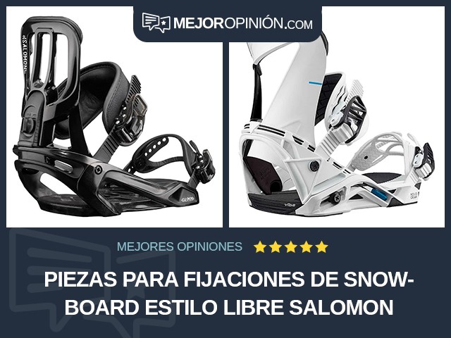 Piezas para fijaciones de snowboard Estilo libre Salomon