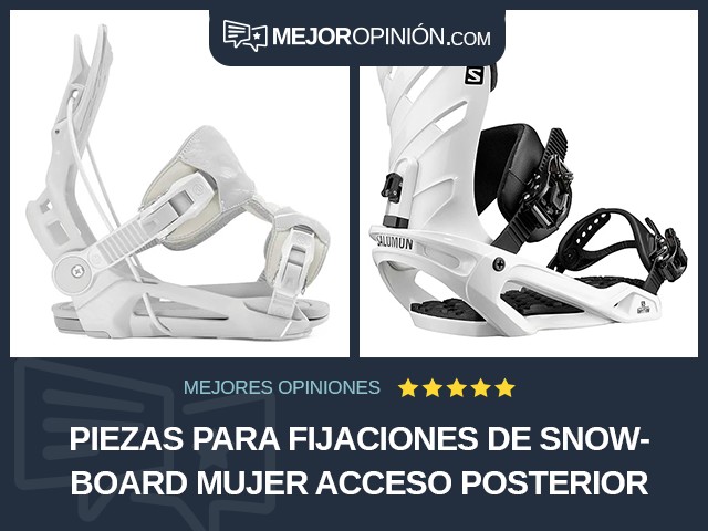 Piezas para fijaciones de snowboard Mujer Acceso posterior