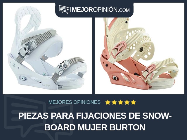 Piezas para fijaciones de snowboard Mujer Burton