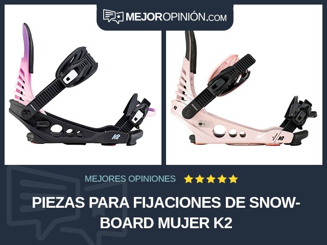 Piezas para fijaciones de snowboard Mujer K2