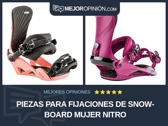 Piezas para fijaciones de snowboard Mujer Nitro