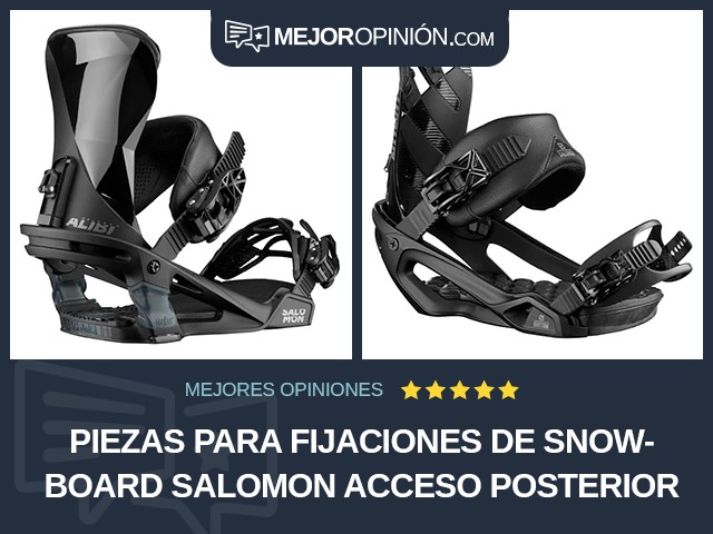 Piezas para fijaciones de snowboard Salomon Acceso posterior