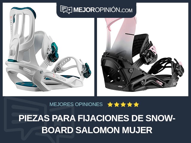 Piezas para fijaciones de snowboard Salomon Mujer