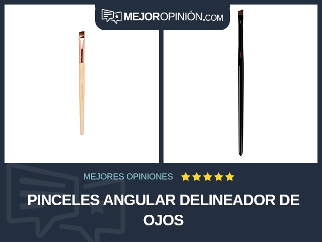 Pinceles Angular Delineador de ojos