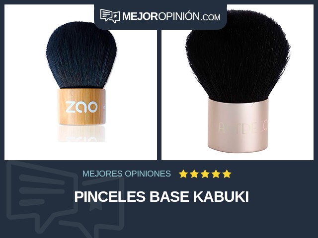 Pinceles Base Kabuki