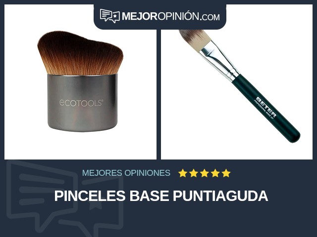 Pinceles Base Puntiaguda