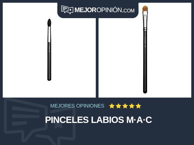 Pinceles Labios M·A·C