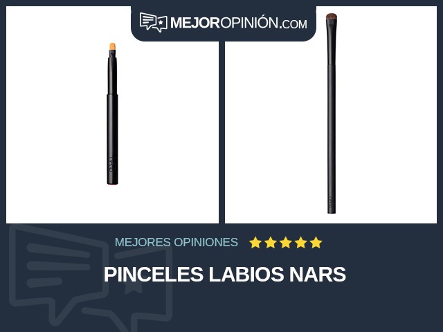 Pinceles Labios NARS