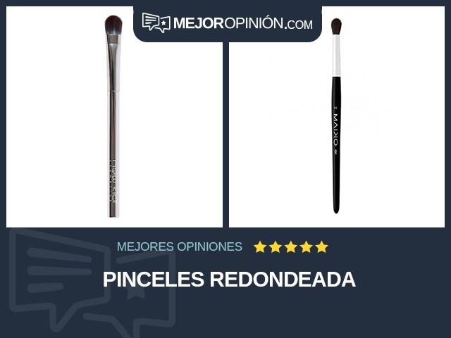 Pinceles Redondeada