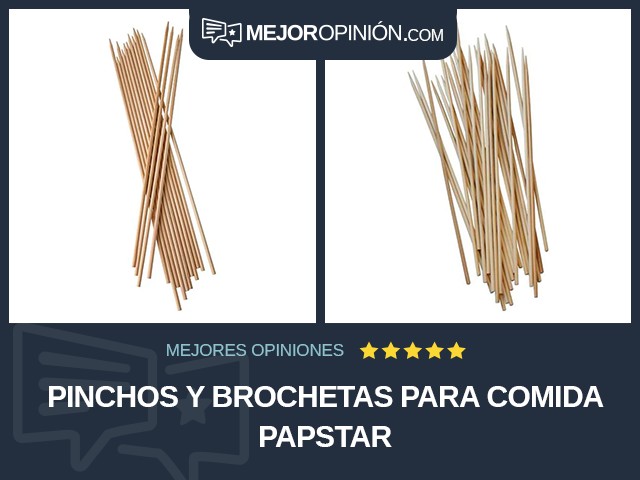 Pinchos y brochetas para comida PAPSTAR