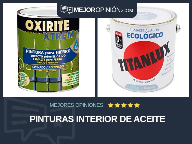 Pinturas Interior De aceite