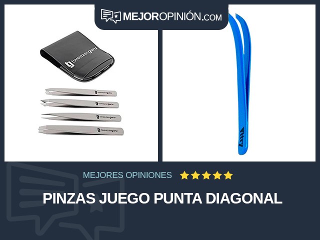 Pinzas Juego Punta diagonal