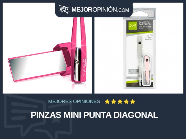 Pinzas Mini Punta diagonal