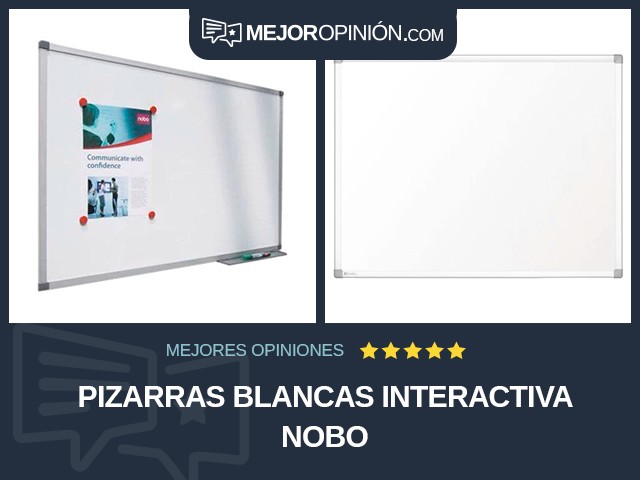 Pizarras blancas Interactiva Nobo