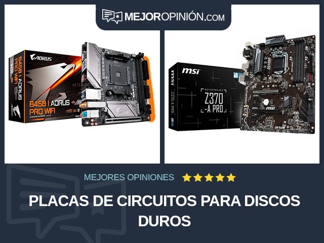 Placas de circuitos para discos duros