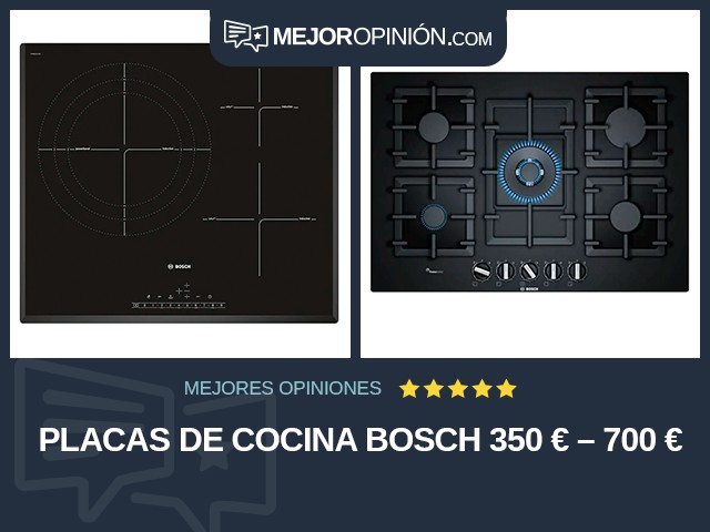 Placas de cocina Bosch 350 € – 700 €