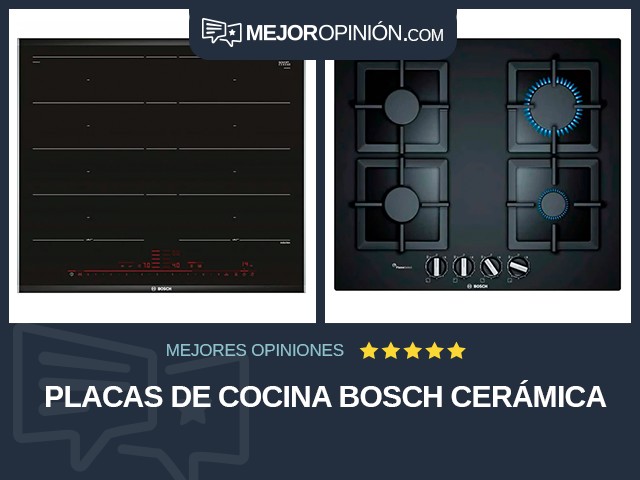 Placas de cocina Bosch Cerámica