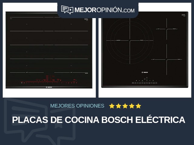 Placas de cocina Bosch Eléctrica