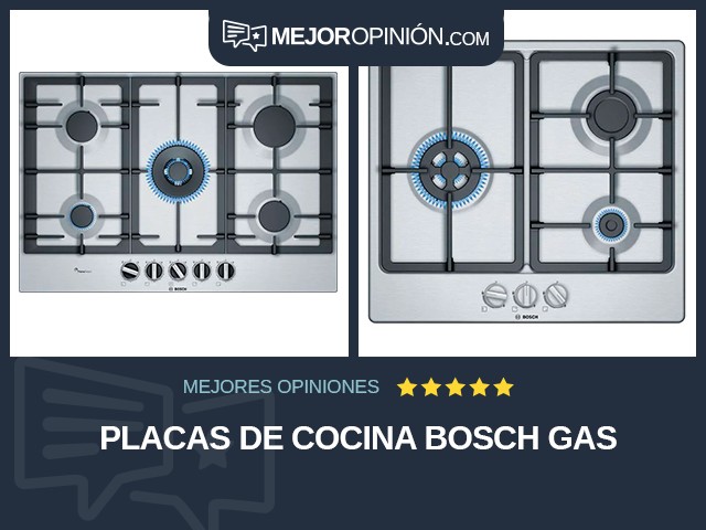 Placas de cocina Bosch Gas