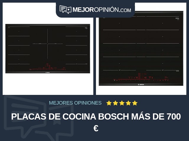 Placas de cocina Bosch Más de 700 €