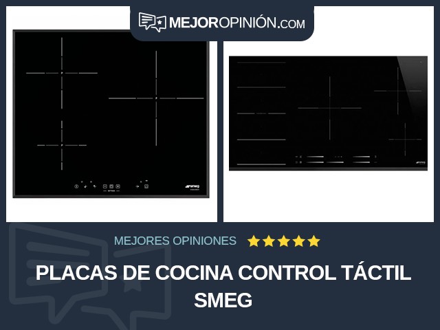 Placas de cocina Control táctil Smeg