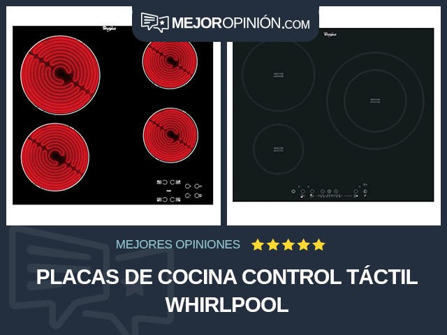 Placas de cocina Control táctil Whirlpool