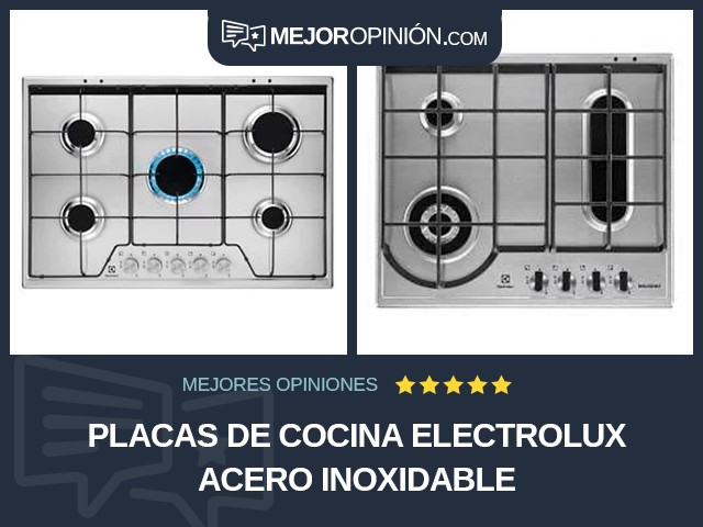 Placas de cocina Electrolux Acero inoxidable