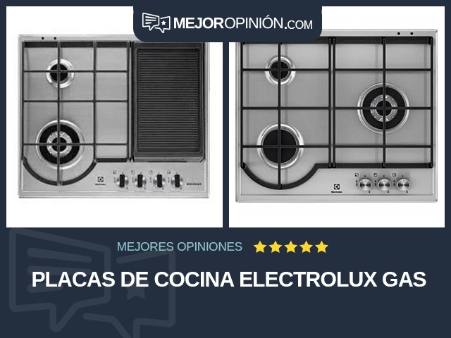 Placas de cocina Electrolux Gas