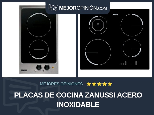 Placas de cocina Zanussi Acero inoxidable