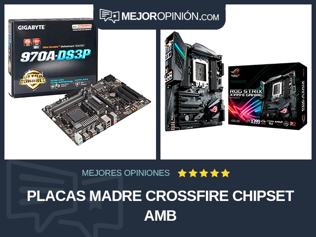 Placas madre Crossfire Chipset AMB