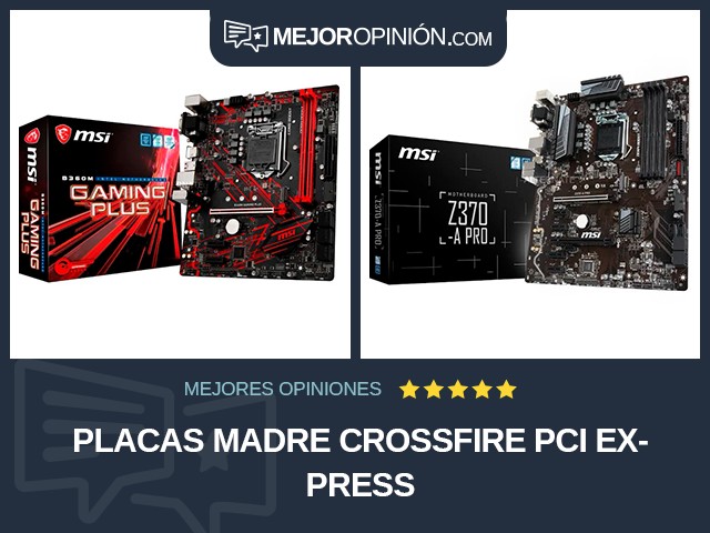 Placas madre Crossfire PCI Express