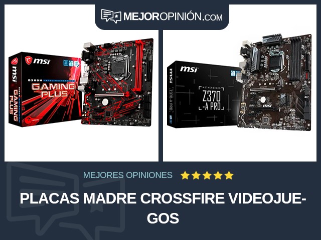 Placas madre Crossfire Videojuegos