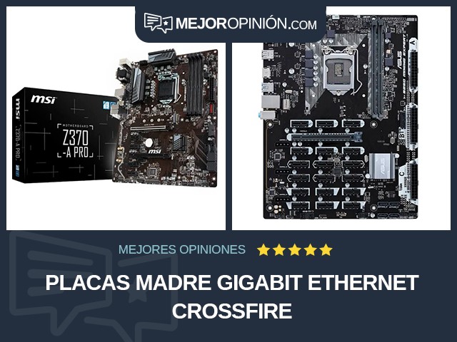 Placas madre Gigabit Ethernet Crossfire