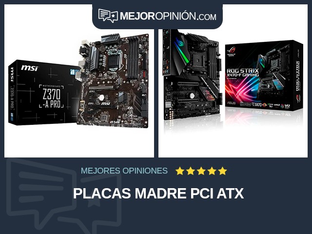 Placas madre PCI ATX