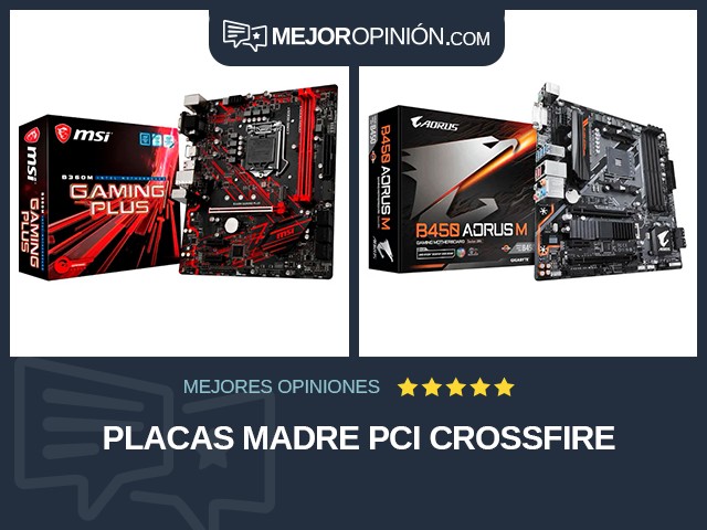 Placas madre PCI Crossfire