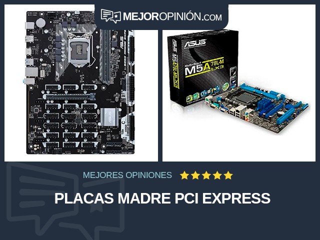 Placas madre PCI Express