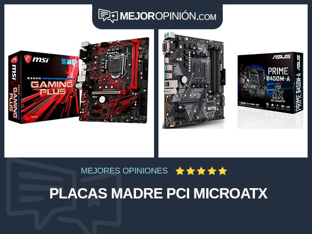 Placas madre PCI MicroATX