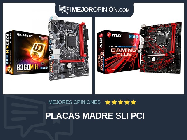 Placas madre SLI PCI