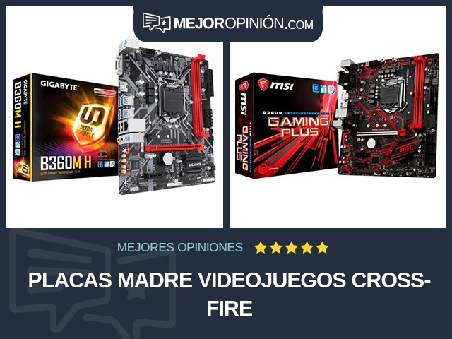 Placas madre Videojuegos Crossfire