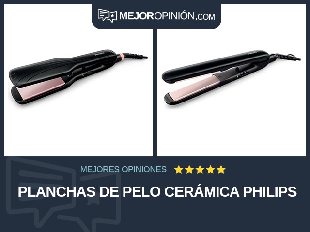 Planchas de pelo Cerámica Philips