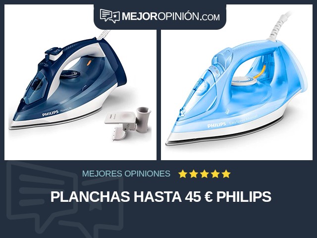 Planchas Hasta 45 € Philips