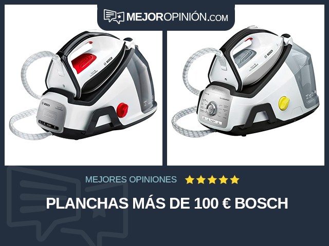 Planchas Más de 100 € Bosch