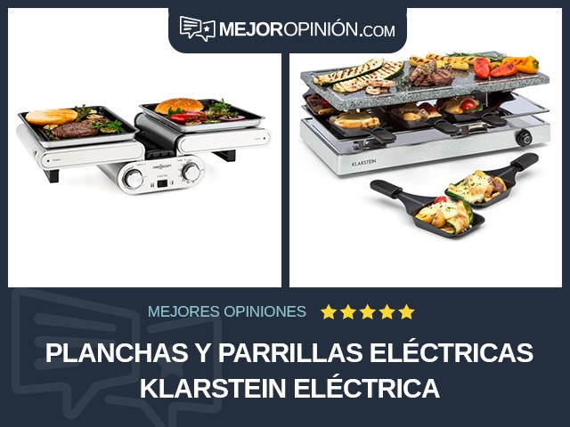 Planchas y parrillas eléctricas Klarstein Eléctrica