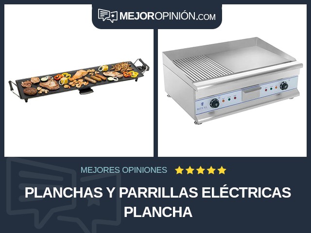 Planchas y parrillas eléctricas Plancha